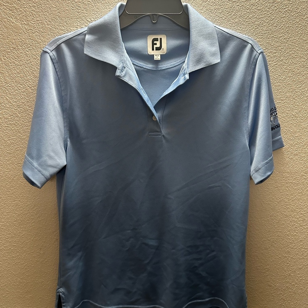 FootJoy Blue Fitted Polo Top